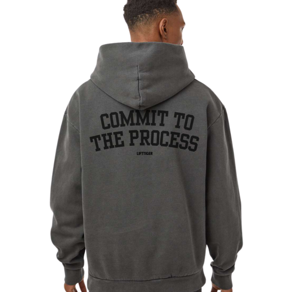 COMMIT HOODIE - GRAY