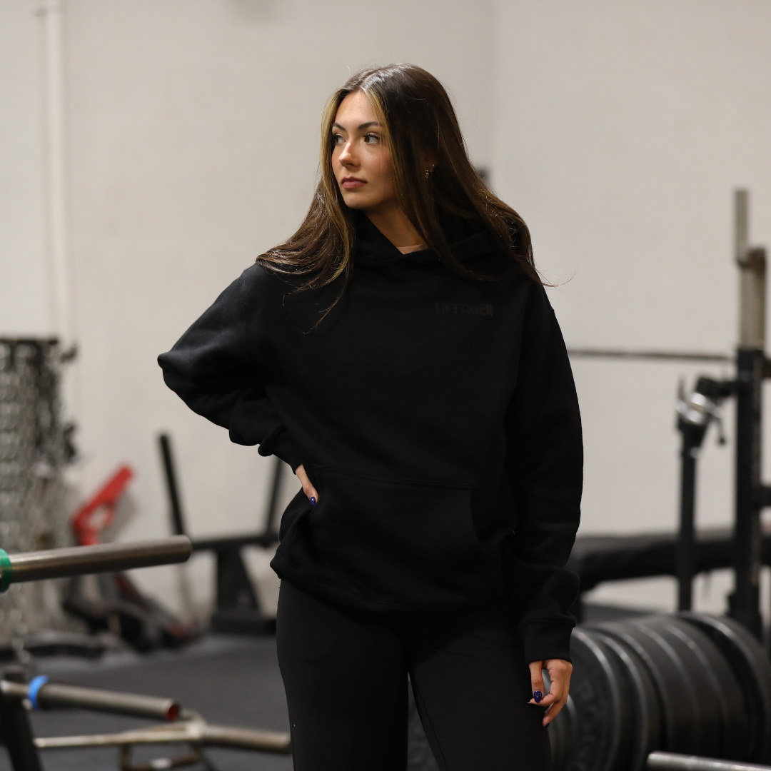 STRENGTH HOODIE - BLACK