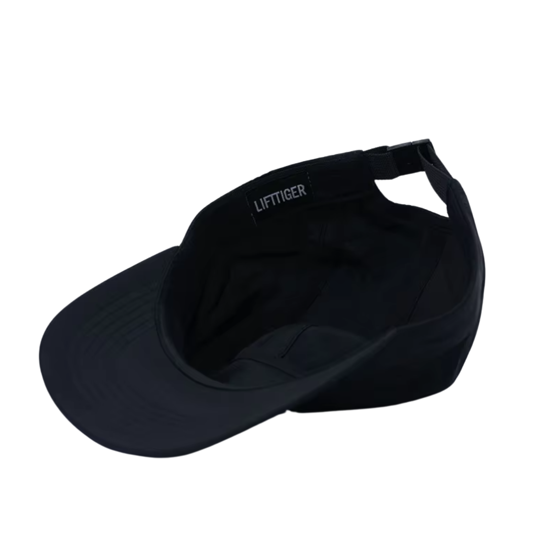 COMMIT TO THE PROCESS RUN HAT - BLACK