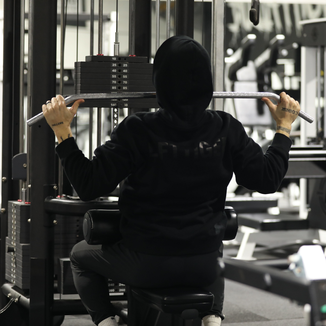 STRENGTH HOODIE - BLACK