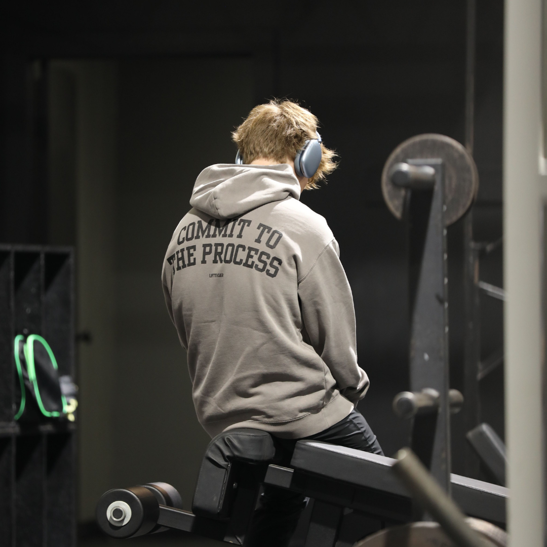 COMMIT HOODIE - GRAY