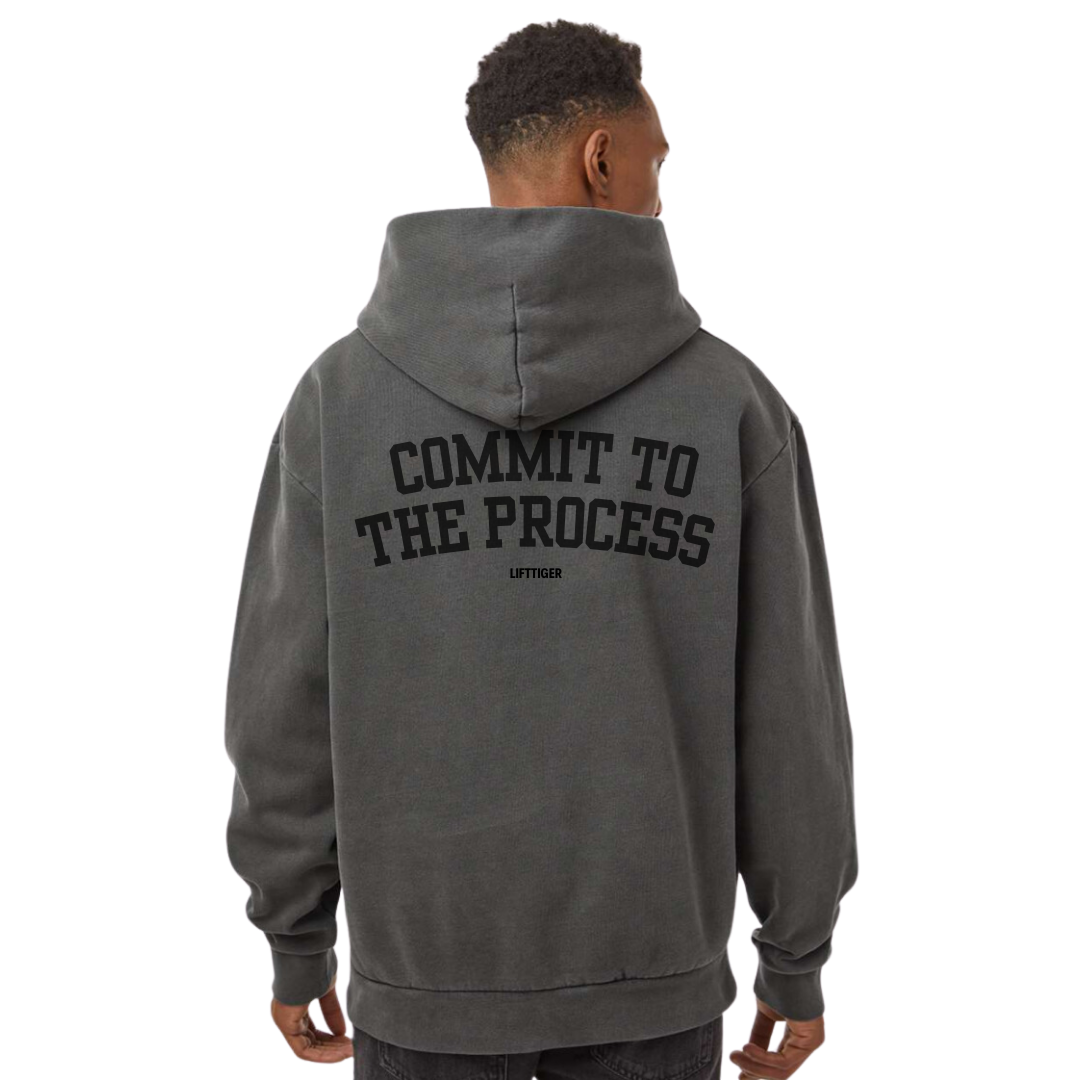 COMMIT HOODIE - GRAY