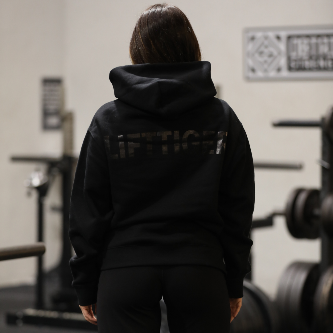 STRENGTH HOODIE - BLACK