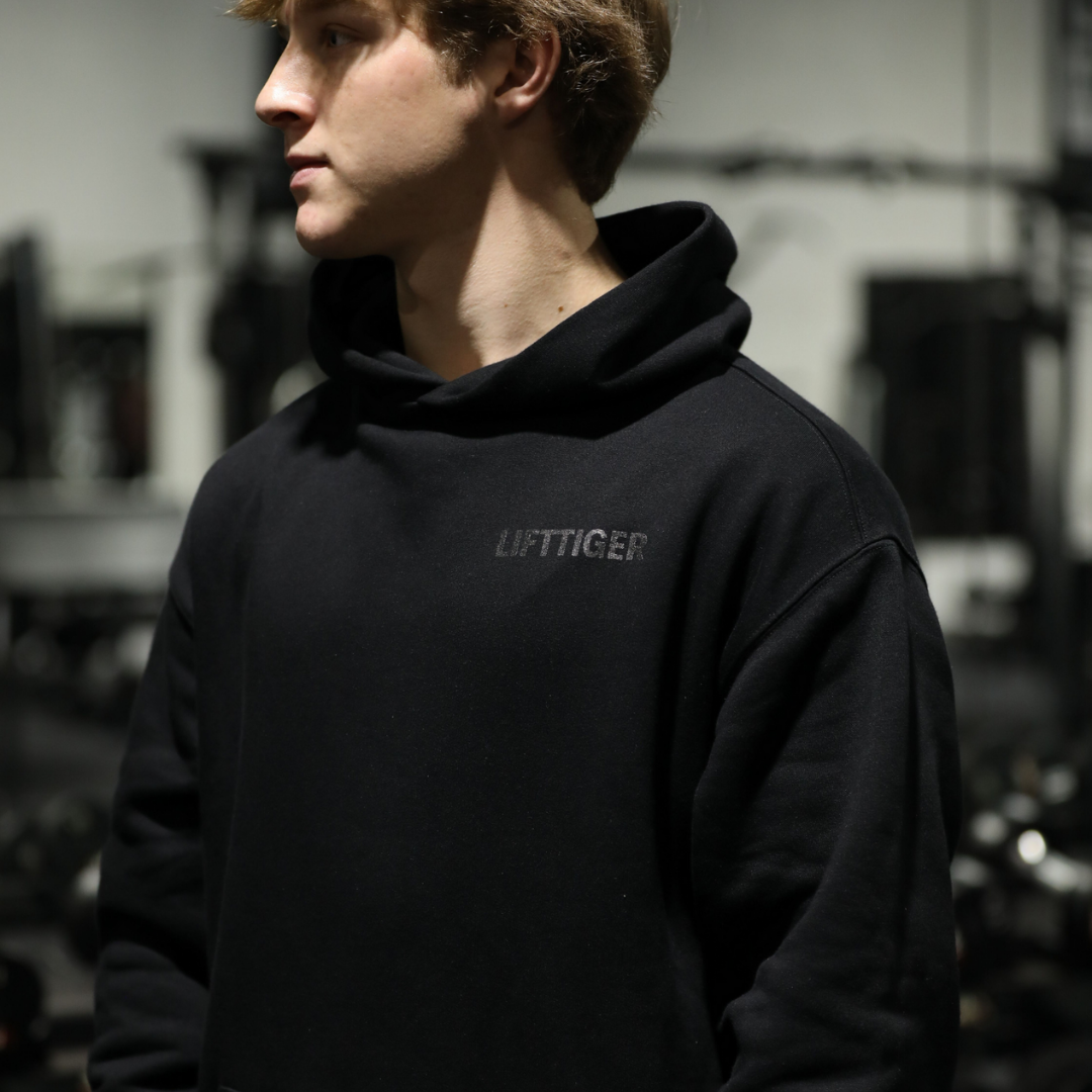 STRENGTH HOODIE - BLACK