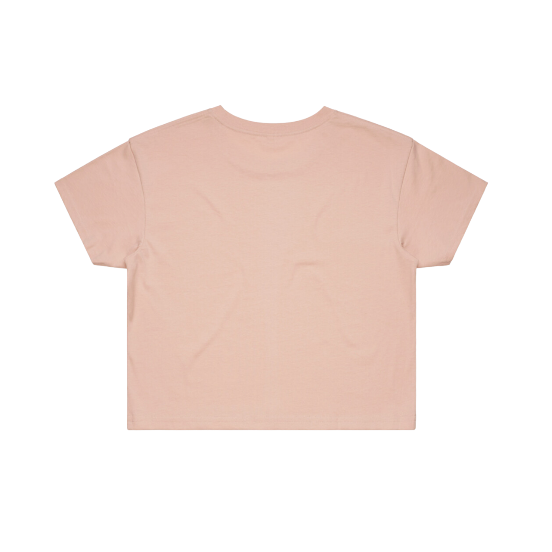 TRAINING CROP TOP - PALE PINK