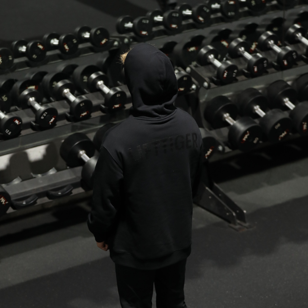 STRENGTH HOODIE - BLACK