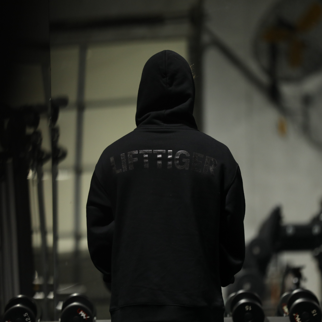 STRENGTH HOODIE - BLACK