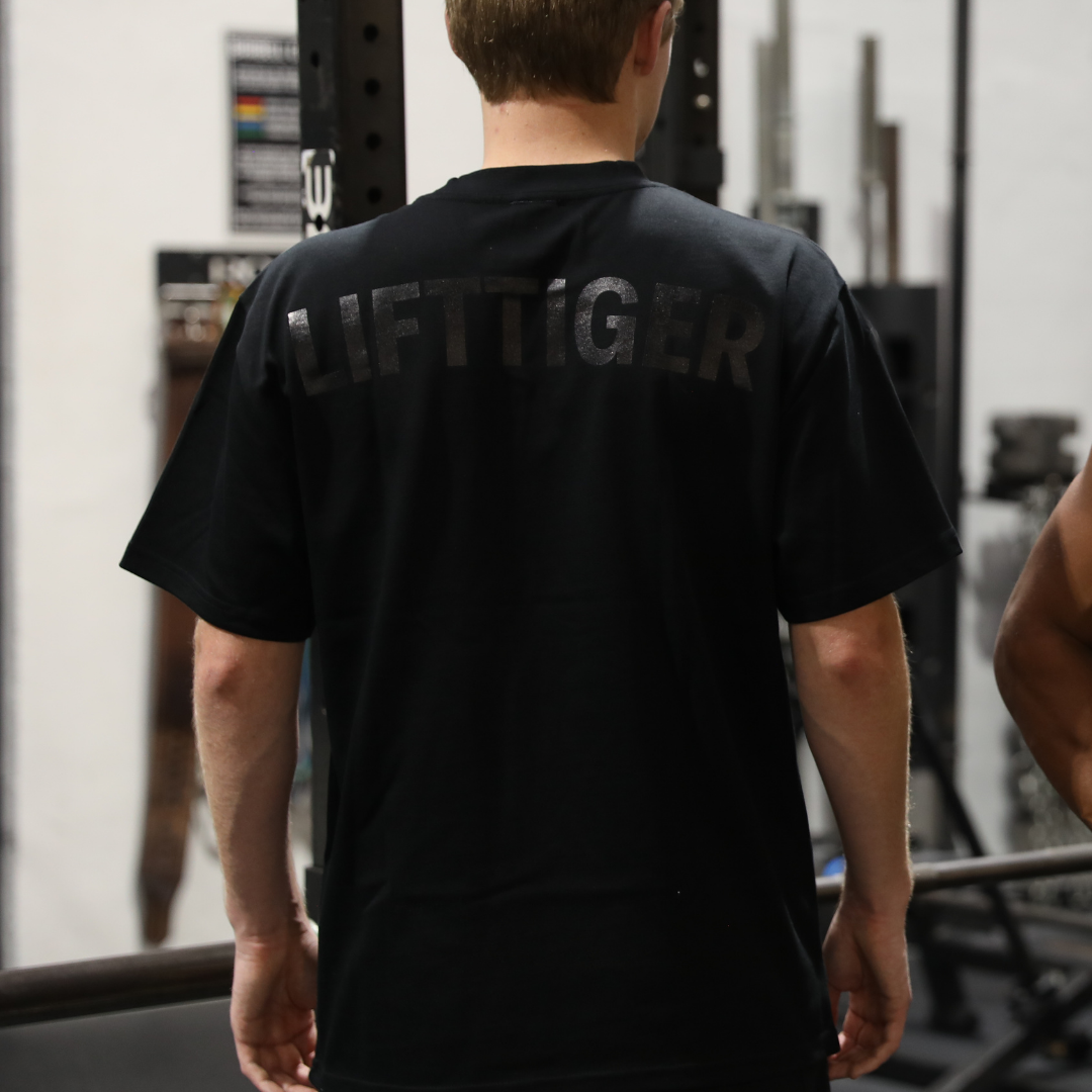 STRENGTH HEAVY TEE - BLACK