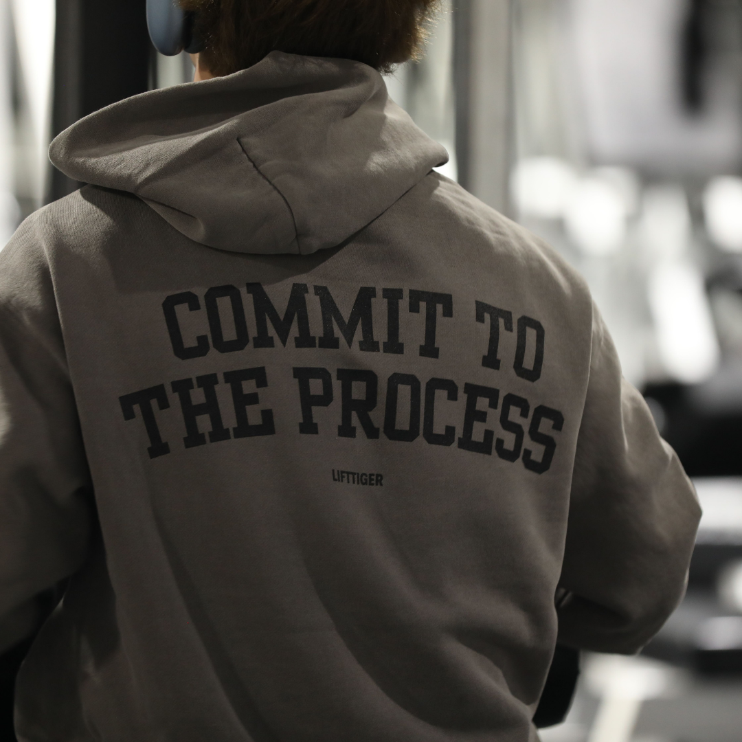 COMMIT HOODIE - GRAY