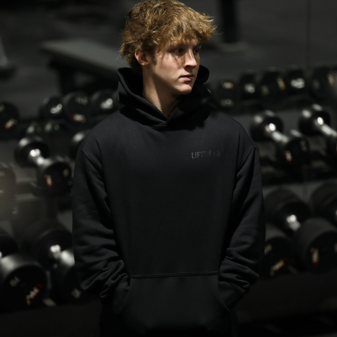 STRENGTH HOODIE - BLACK